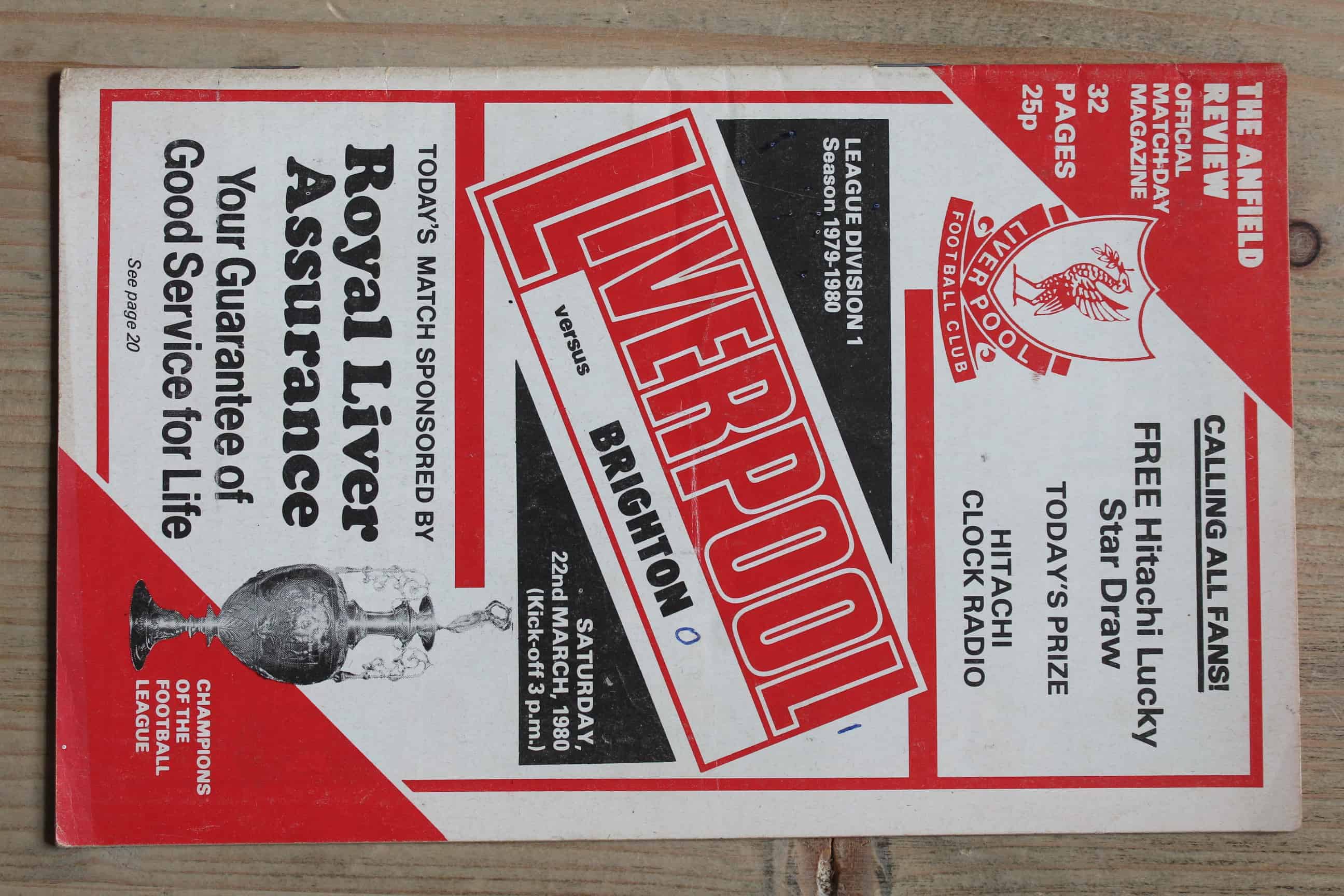 Liverpool FC v Brighton & Hove Albion FC